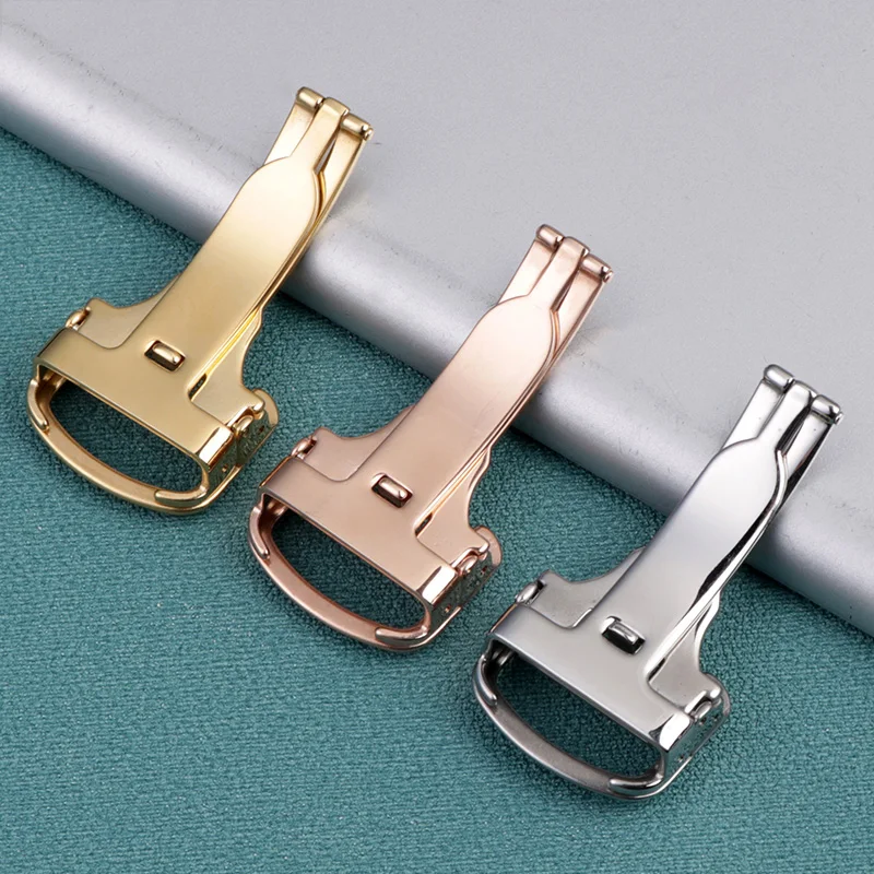 Stainless Steel Watchband Buckle For C-artier Blue Balloon Tank Claire Strap Watch-Buttom Accessories 14mm 16mm 18mm 20mm