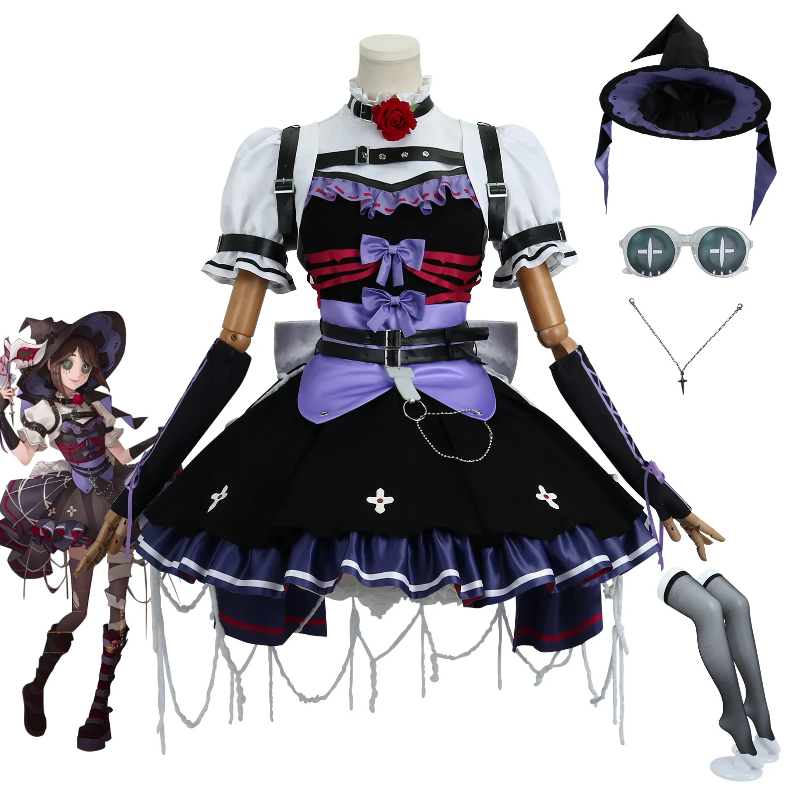 

Fifth Personality Cosplay Clothes Gardener Day Clothes Concert Festival Cosplay Role Playing Clothes Fashion