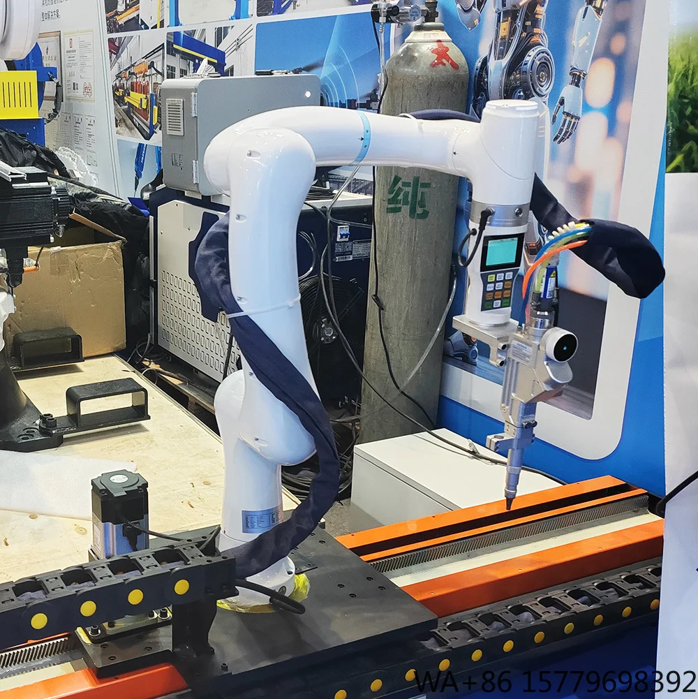 HWINT Factory Supply Easy Programming 6 Axis Collaborative Robot Arm for Stainless Steel Polishing Grinding and Part Handling