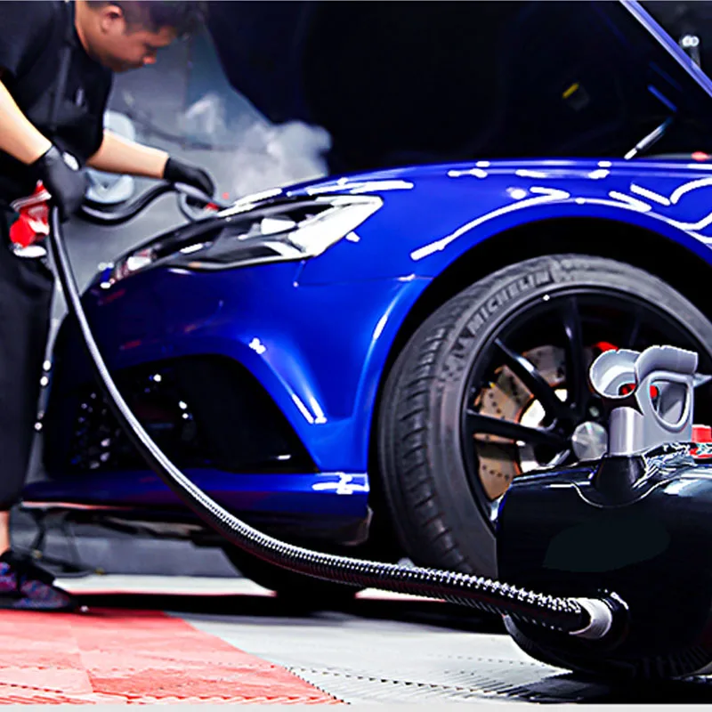 เครื่องทำความสะอาดด้วยไอน้ำแบบมือถืออุณหภูมิสูงเครื่องซักผ้าในรถยนต์เชิงพาณิชย์ฆ่าเชื้อในครัวเรือน