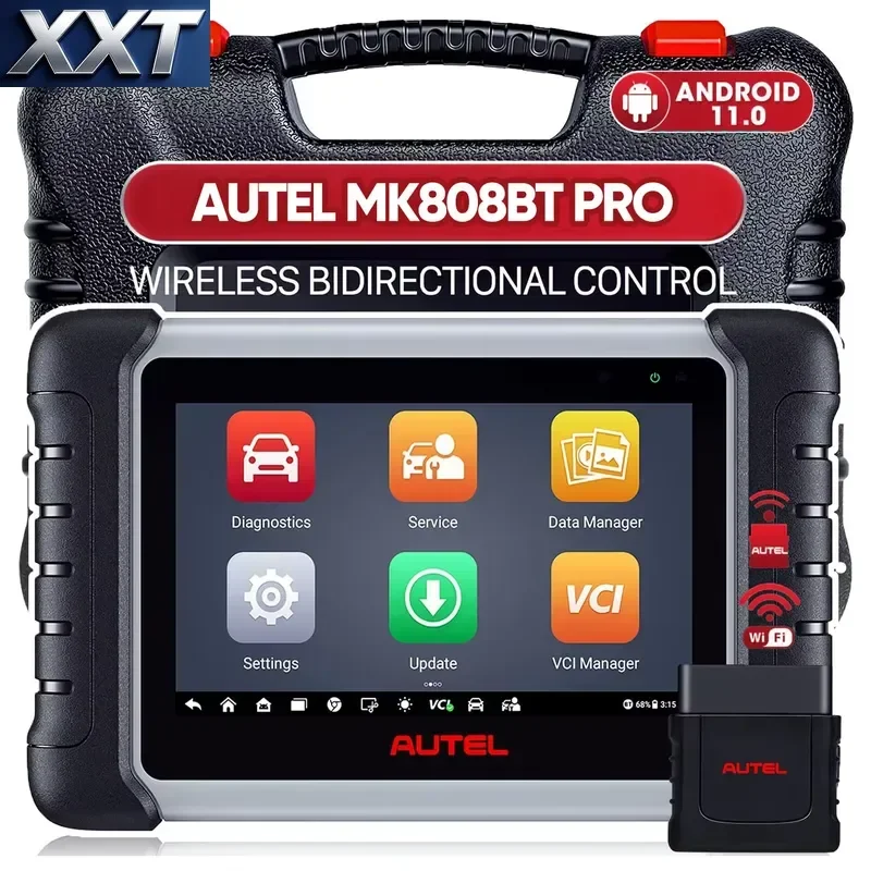 XXT Official Store Maxicom MK808BT Pro OBD2 Diagnostic Tool Scanner Multi-Language Altar Maxicom MK808BT MK808S