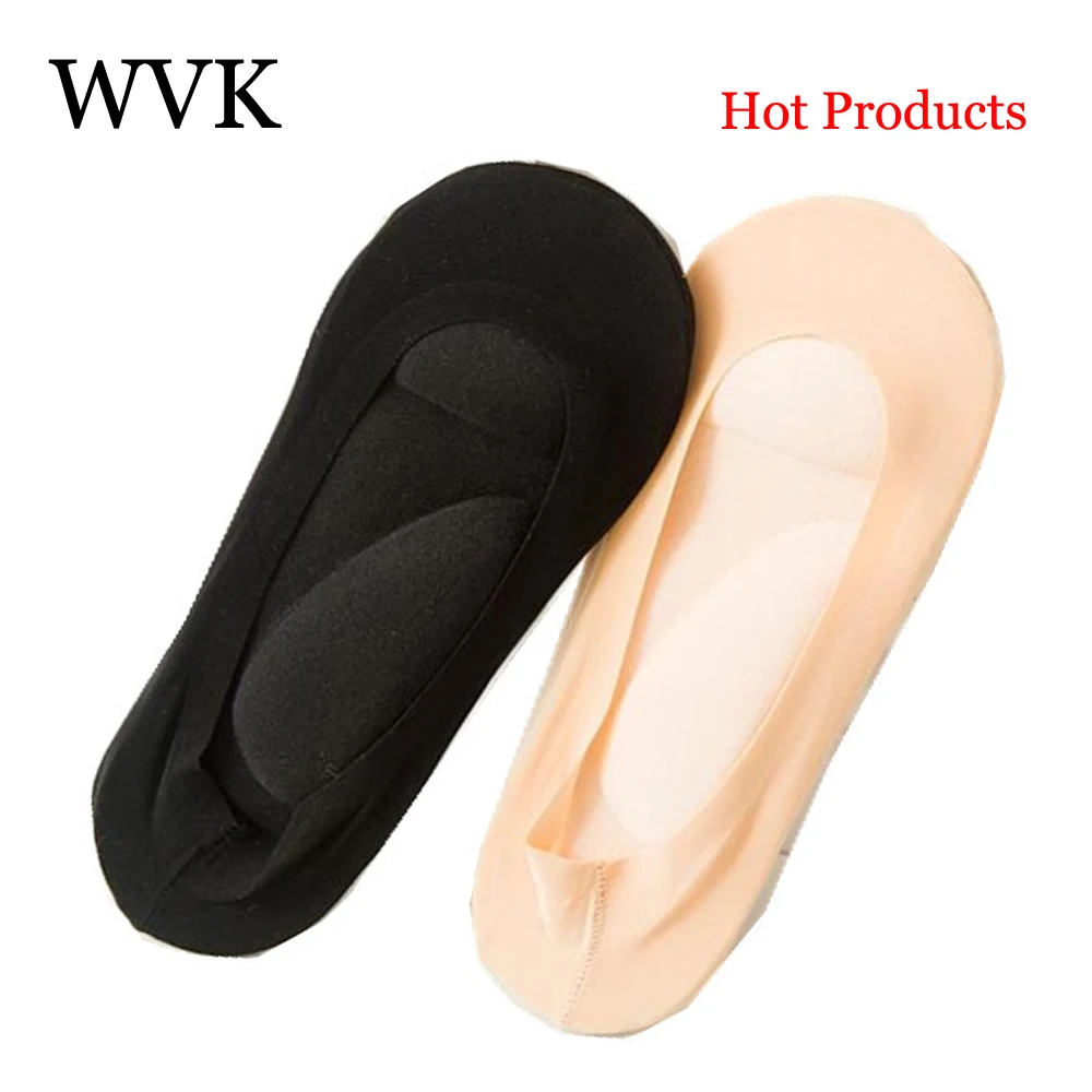 2pcs Women Insoles 3D Stretch Breathable Deodorant Running Cushion Insoles For Invisible Sock insole Shoes Sole Orthopedic Pad