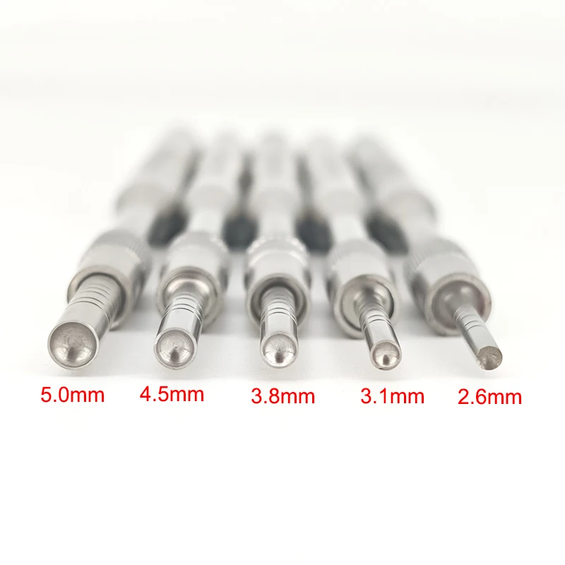 5PCS Dentistry Maxillary Sinus Lifting Osteotomes Concave Tip Angled Osteotomes Dental Elevator Tools Implant Bone Extruder