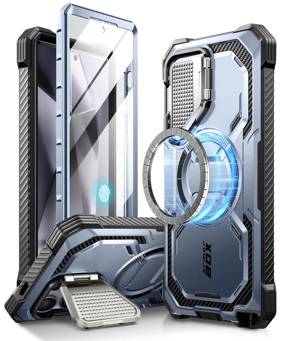 For Samsung Galaxy S24 Ultra Case (2024 Release) 6.8 inch I-BLASON Armorbox Full-Body Rugged Case with Built-in Screen Protector