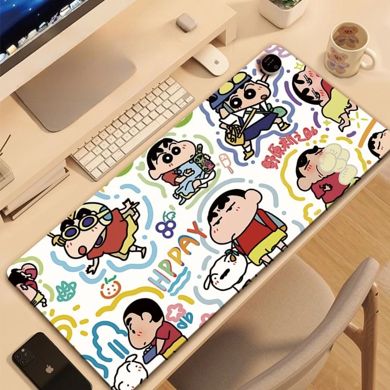 

Intelligent Heated Electric Heating Pad Cartoon Crayon Shin-chan Heated Mouse Pad Large Heated Cute Desk Pad Electric Mat Winter
