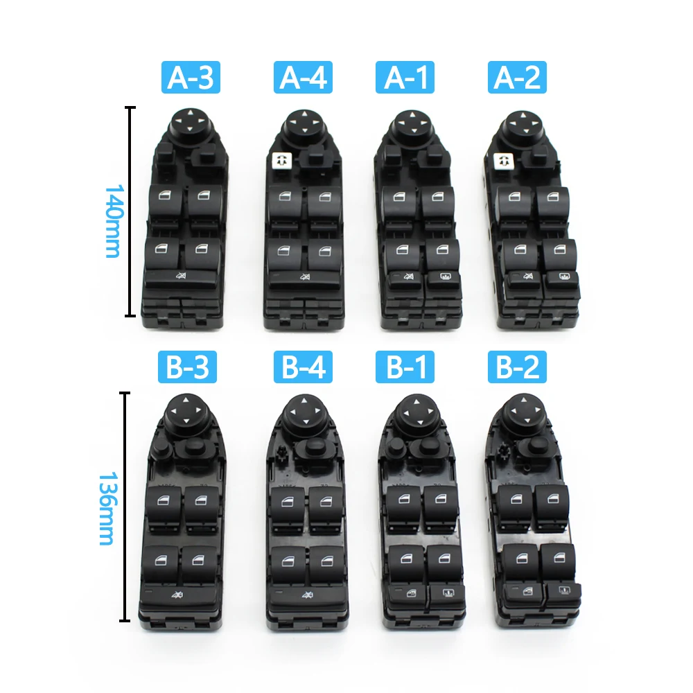 Car Electric Power Window Lifter Switch Button For BMW 5 Series E60 E61 520i 523i 525d 525i 528i 530i 540i 550i
