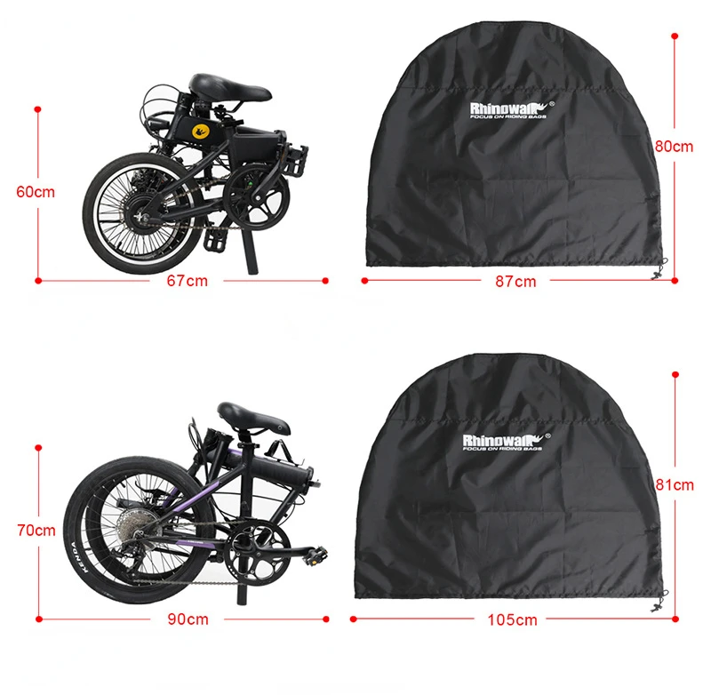 Advanced Multi-function Large-capacity Folding Bicycle Ultra-light Storage Bag Portable Car Bag Dust-proof Sunscreen Car Cover