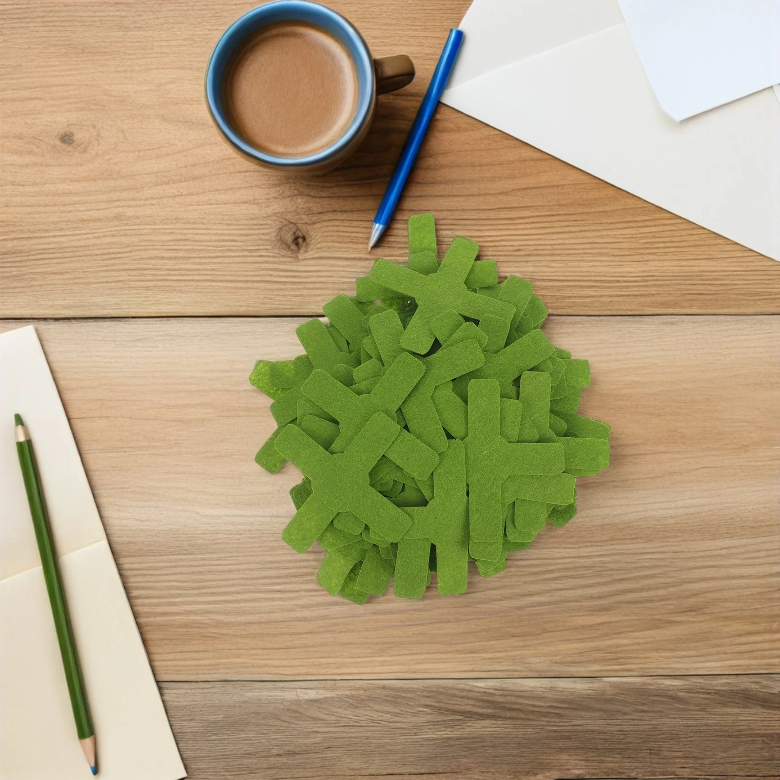 

100 Pcs Cup Partition Pad Mat Mugs Teacup Insulated Divider Pads Felt Separator