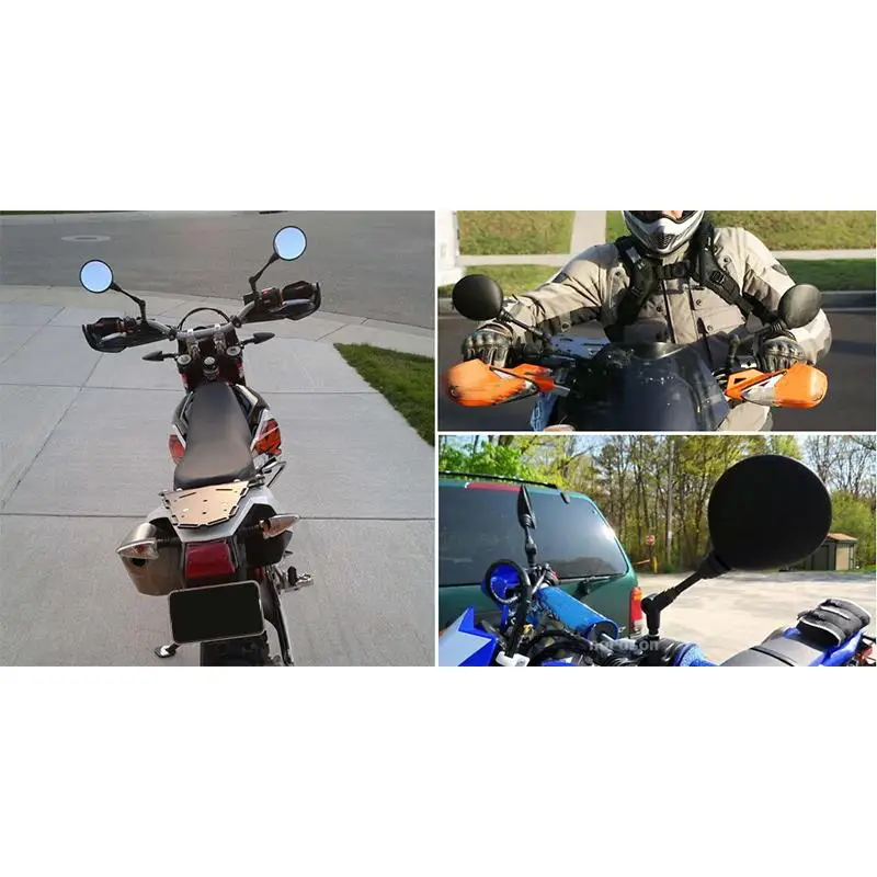 rearview mirror Anti-fall Folding Round motorcycle Side for KTM LC4 Supermoto 990 AdventuRe 990 SMC SMCR EnduRo R MC-R Duke 640