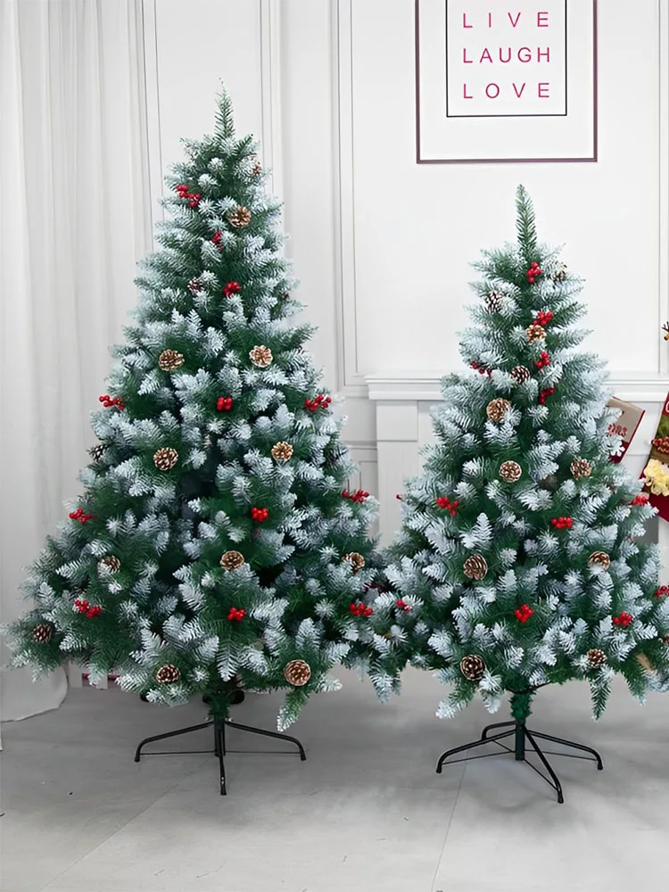 

120-180cm Christmas Tree with Snow for Christmas Decor and Home Decoration Christmas Supplies Adornos De Navidad