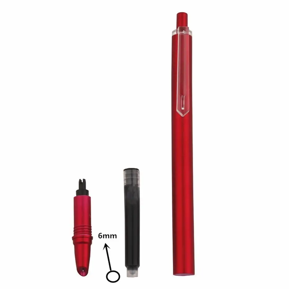 

Office Luxury Metal Stationery Student Business Retractable Fountain Pen Press Fountain Pen Fountain Pen Signature Pen