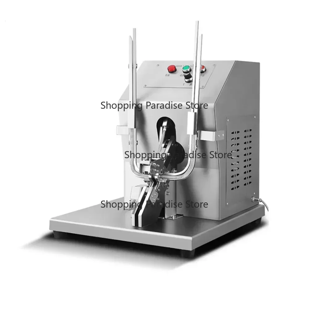 220V Sausage Knotting Machine with Plastic Bag Sealing Function Supermarket Binding Sausage Buttoning Equipment