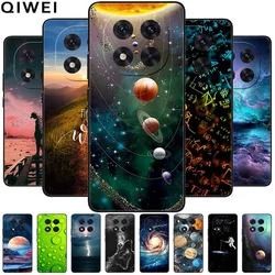 For Redmi Note 14 Pro+ Plus Case Cartoon Painted Silicone Black TPU Bumpers for Redmi Note14 Pro 5G Shockproof Soft Cover 14Pro