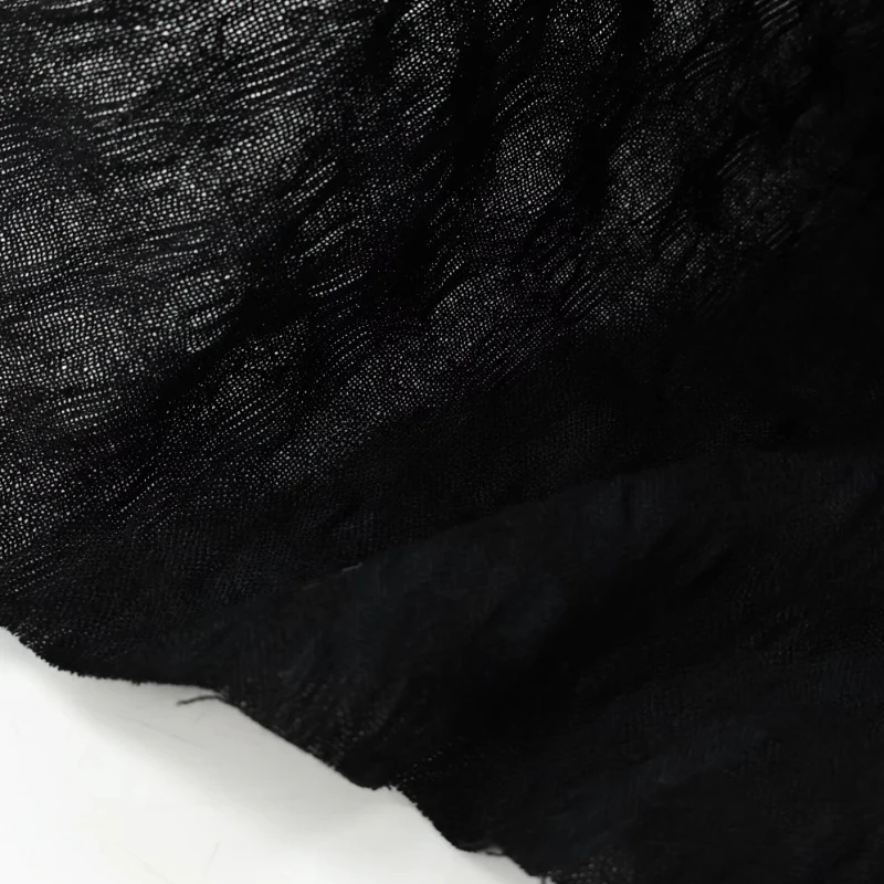 Drape Wool Micro Perspective Wool Fabric for Shirt Scarf Shawl Clothing Design Cloth Diy By The Yard Sewing Material