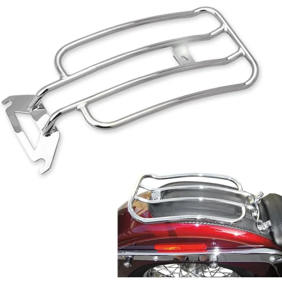 

Багажник для багажника Heritage, опорная полка, подходит для заднего сиденья Solo для Harley Heritage Softail Classic Softail Deluxe 0017 Del