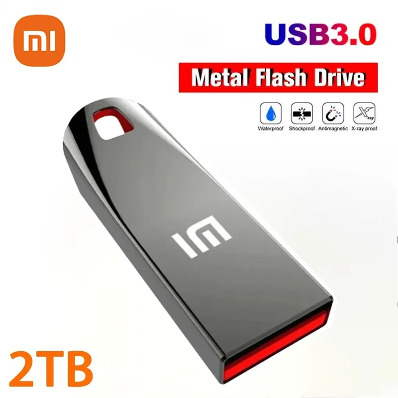 Xiaomi USB 1TB OTG Metal USB 3.0 Pen Drive Key 2TB 4TB Type C High Speed Pendrive Mini Flash Drive USB Memory Stick Waterproof