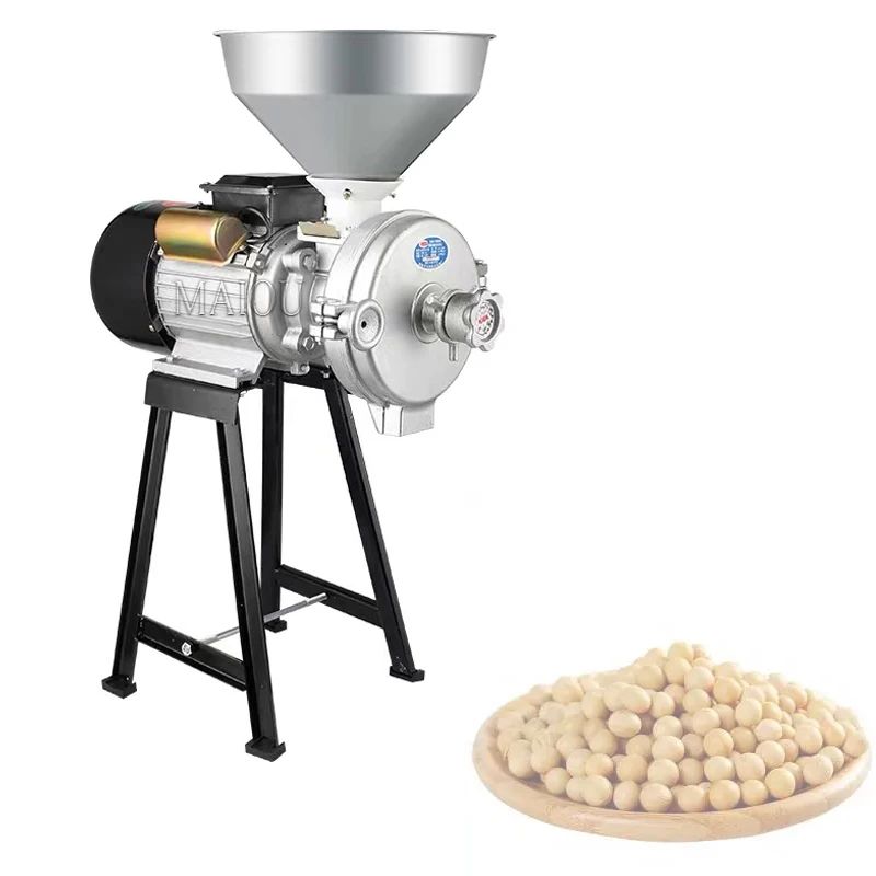 Household Grain Powder Grinder Multi-Purpose Ultra-Fine Cereals Milling Machine Pulverizer Cereals Mill Grinding Machine