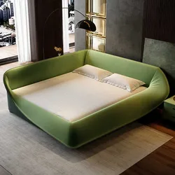 Creative Bird's Nest Bed Modern Minimalist Parent Child Bedroom King Bed Designer Safe Sleeping Cama De Casal Home Furniture