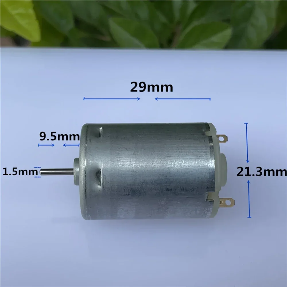 Mabuchi RD-180SA-3532 DC Motor DC 1.5V-5V 28500RPM High Speed Large Torque Precious Metal Brush 9.5mm Shaft  Car Boat Model