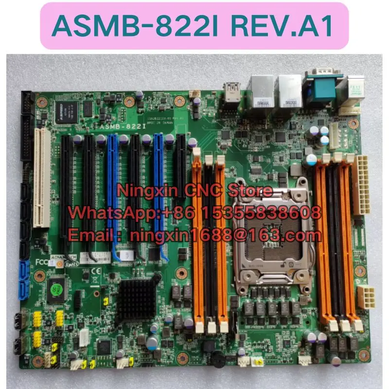 Second-hand ASMB-822I REV.A1 Industrial control computer motherboard Functional test OK Fast delivery