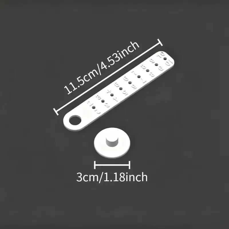 1 Set Keramik-Ton-Kreisschneidewerkzeug, flexibler perforierter Tontrenner für Handwerksarbeiten – Detail 6