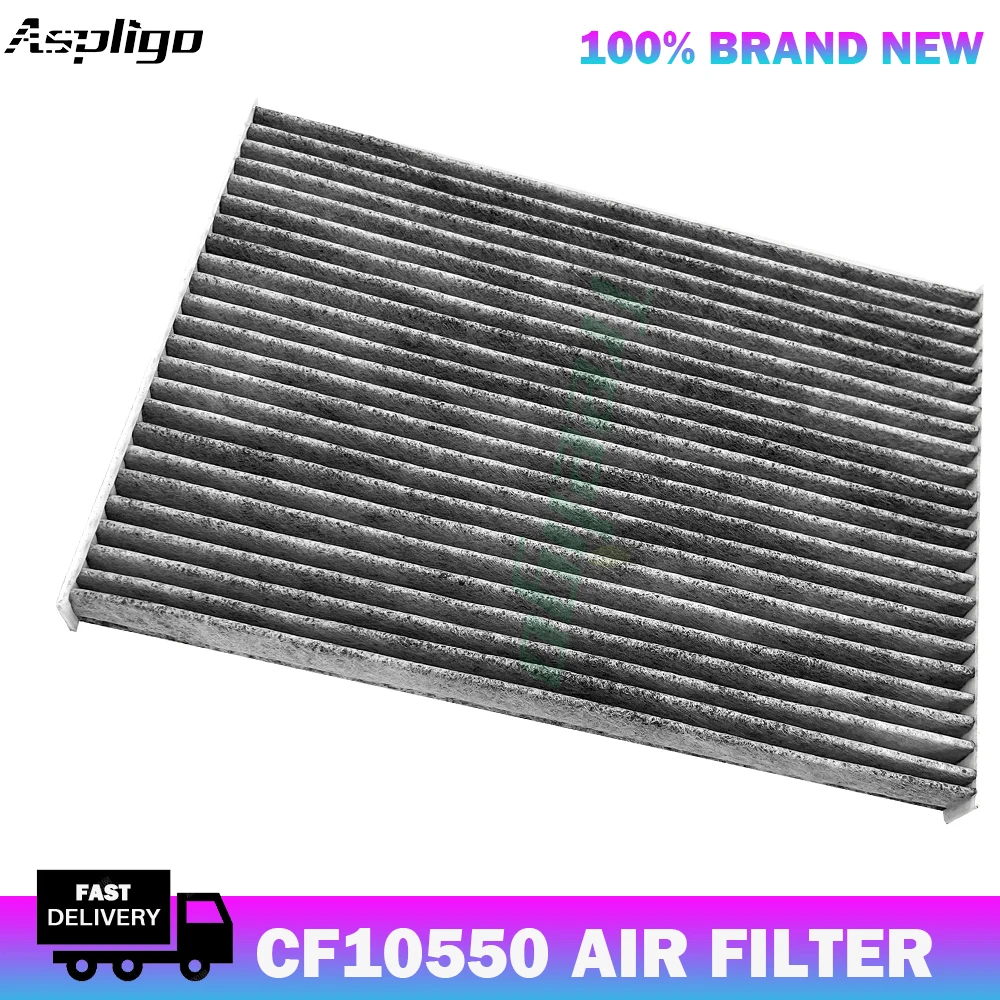 Aspligo 1PCS CF10550 Activated Carbon Fram Cabin Air Filter For NISSAN ROGUE 2008-2013/ROGUE SELECT 2014-2015/SENTRA 2007-2012