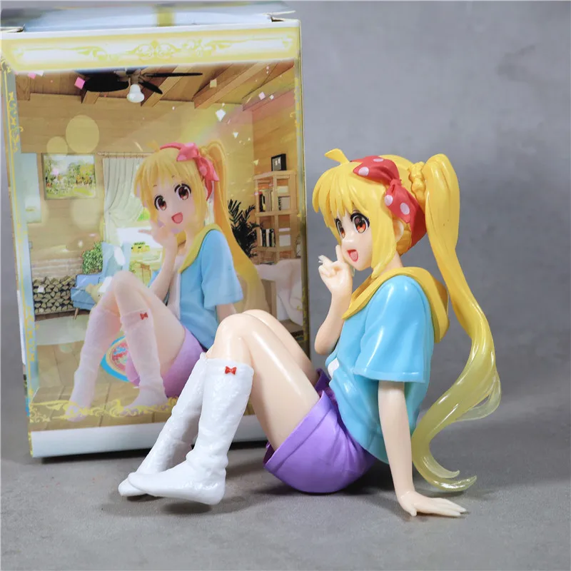 12 cm Bocchi The Rock Anime Figur Ijichi Nijika Umfang Modell Schöne Mädchen Statue Desktop Dekoration Ornamente Geschenke Spielzeug