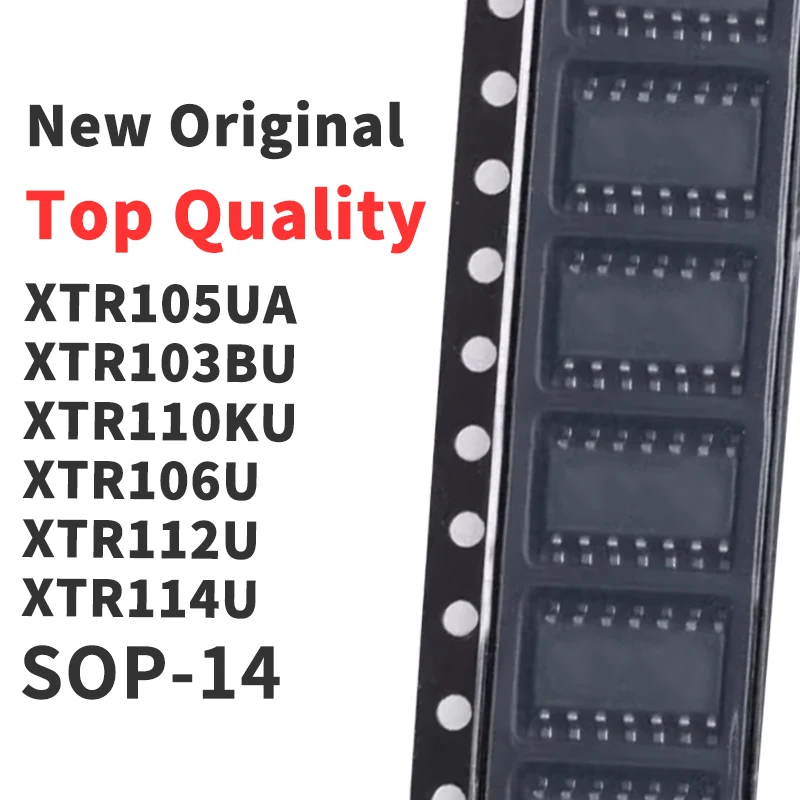 (1 Piece) XTR105UA XTR103BU XTR110KU XTR106U XTR112U XTR114U /2K5 SOP-14 New Original