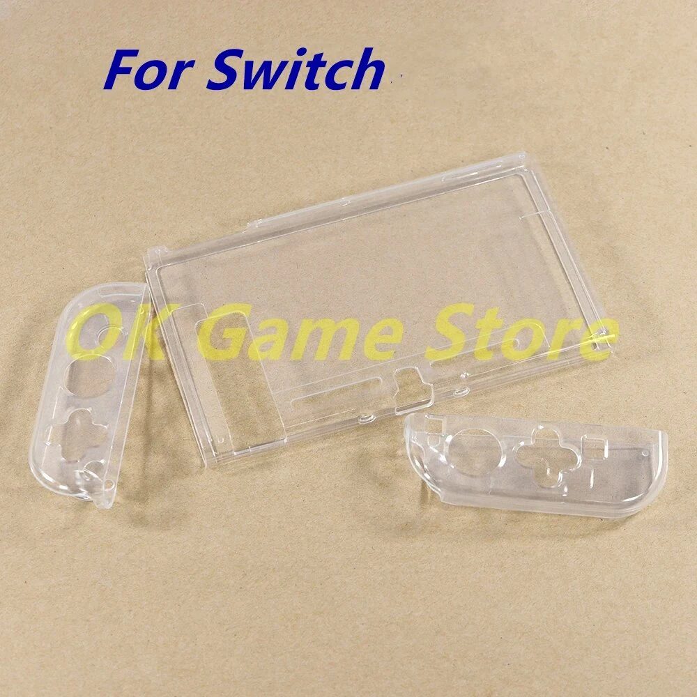 

20Sets For Switch TPU Console Host Joy-Con Cover Clear Protective Case Split TPU Cover Without Package