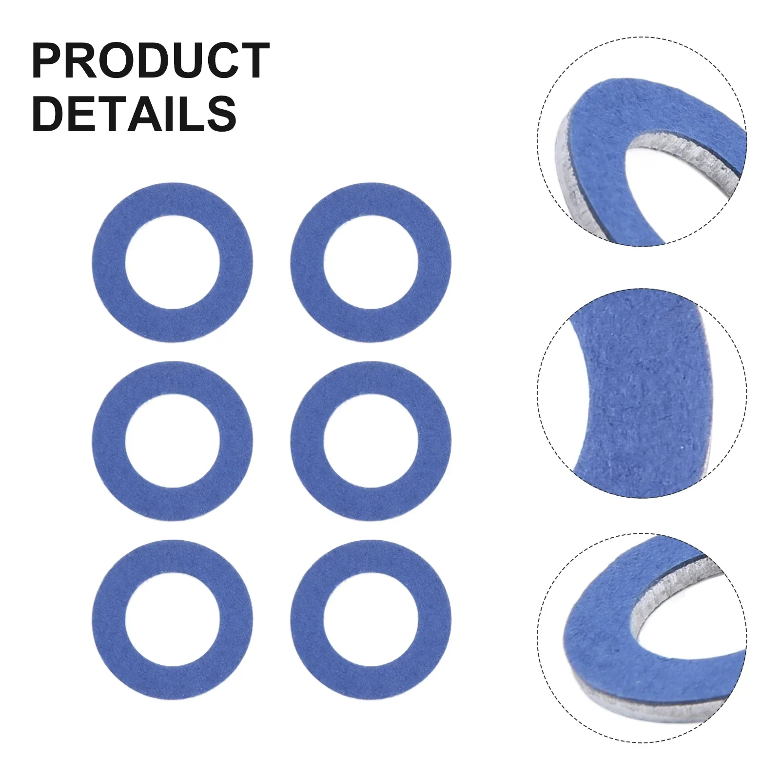 

20PCS Oil Drain Plug Gasket Crush Washer 90430-12031 For Camry 1989-2016 High Strength Material Long Service Life Anti-abrasion