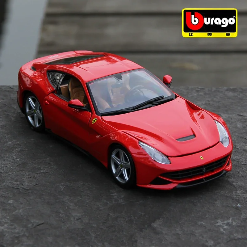 

Bburago 1:24 Ferrari F12 Berlinetta Alloy Sports Car Model Diecast Metal Racing Simulation Collectible Childrens Toy Luxury Gift