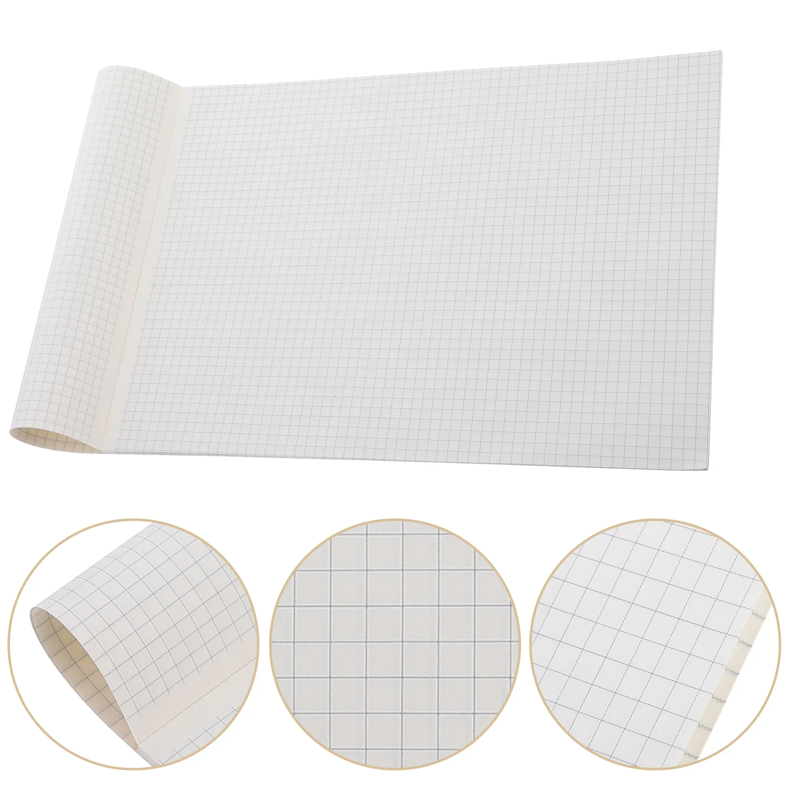 

Thickened Grid Paper Notebook Student Use Large Capacity Graph Paper Pad Engineering Notebooks Back School Supply