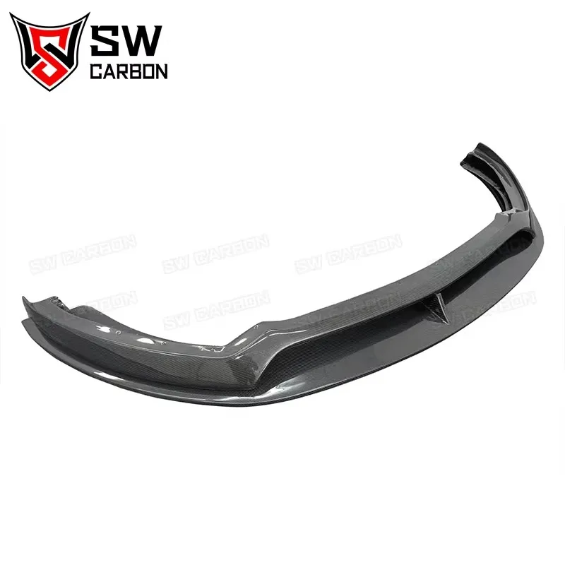 Carbon Fiber AC Style Front Lip for Ford Mustang 2015-2017 Front Bumper Lip Under Spoiler Splitter Body Kit