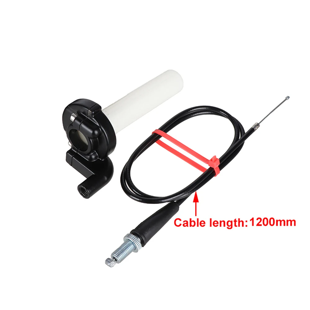 Tubo de Acelerador com Cabo para Motocross, Dirt Bike, Quad, ATV, Buggy, Peças de Guidão de Motocicleta