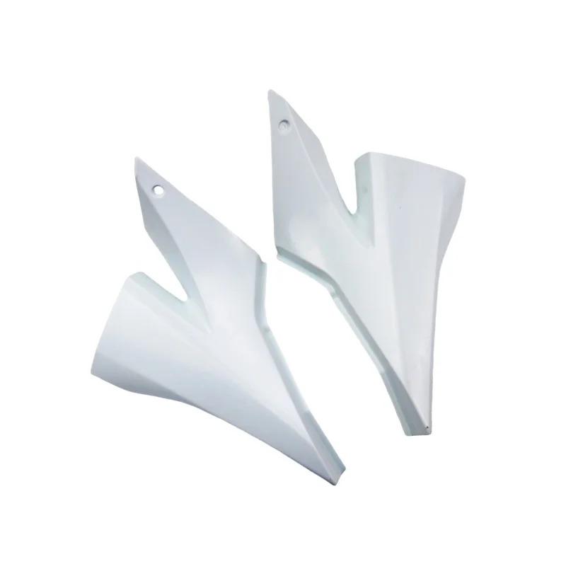 2Pcs Motorcycle Unpainted Side Tank Trim Cover Fairing Cowls for Kawasaki Ninja ZX6R ZX636 2005 2006 ZX-6R 05 06