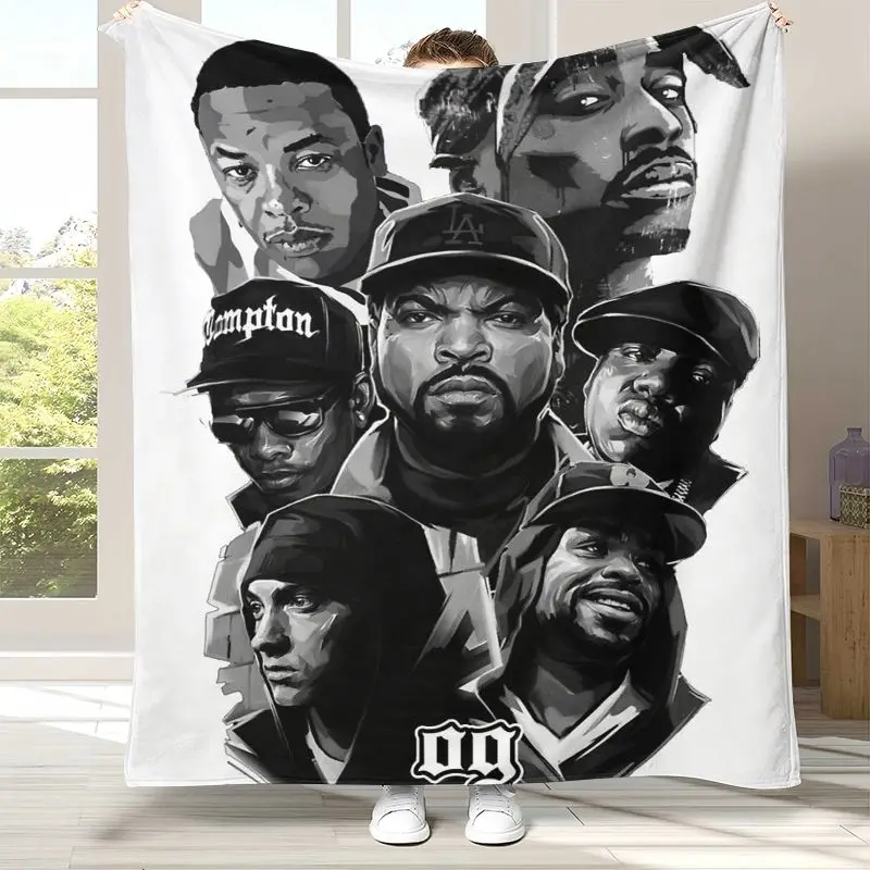 Rap God Slim Shady Eminem Hiphop Soft Flannel Throw Blanket,Cozy Warm Blanket for Bed,Sofa,Living Room,Picnic,Camping,Home Decor