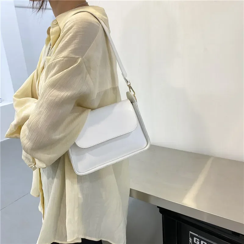 

Luxury Crossbody Bags for Women PU Leather Black Shoulder Bag Satchels Beige Clutch Small Handbag Purse for Female Totes