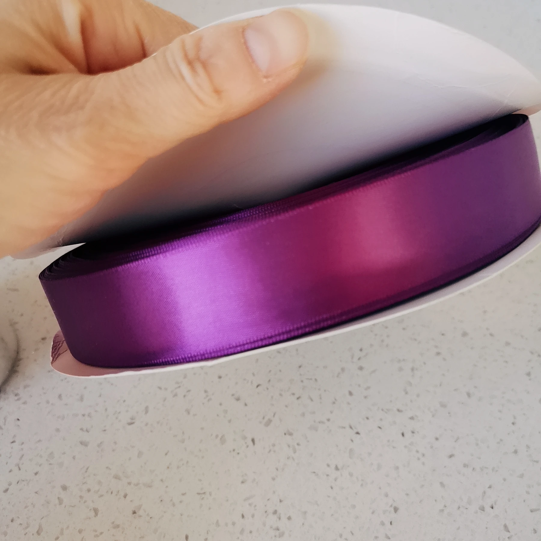 Livraison gratuite, 25mm x 91. Ruban violet de 4m et 30mm x 200m, étiquette en papier pour estampage à chaud, pour imprimante de codes à barres auto-adhésifs