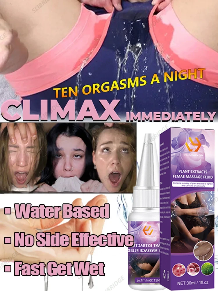 Sexual pleasure gel in bed