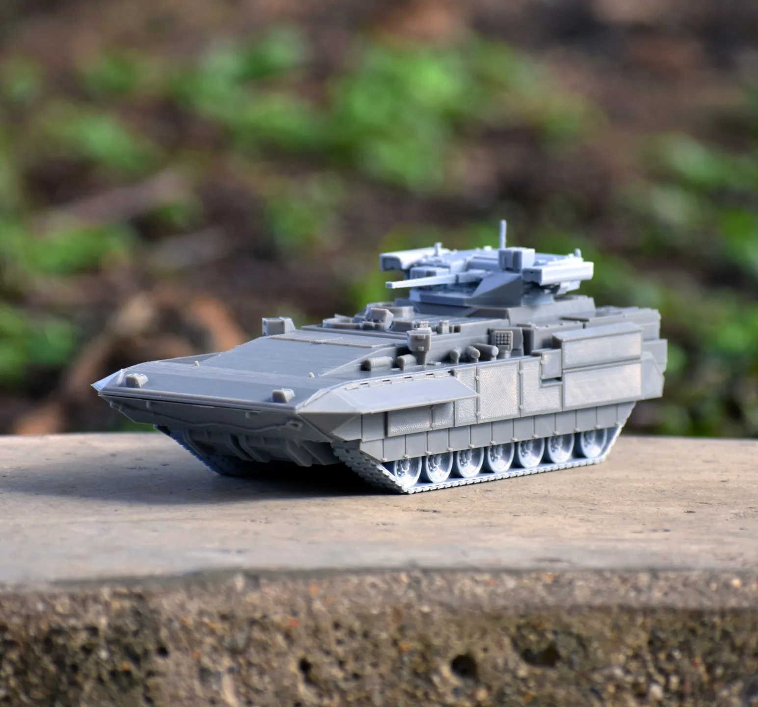 1/144 Масштаб T-15 МОДЕЛЬ для тяжелой пехотной боевой машины