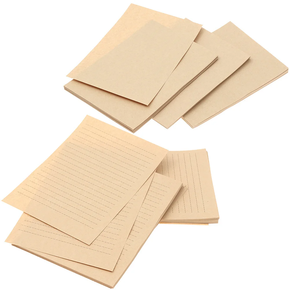 

Kraft Paper Retro Letter Papers Vintage Writing Stationery For Poems Lyrics Greetings Messages Message