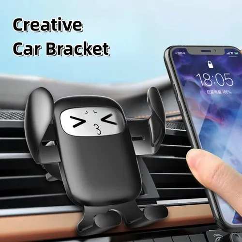 차량용 에어 벤트 휴대폰 거치대, 크리에이티브 귀여운 휴대폰 마운트 크래들, 조정 가능한 클립, 범용 중력 GPS 자동 브래킷 Best5 차량용 에어 벤트 휴대폰 거치대, 크리에이티브 귀여운 휴대폰 마운트 크래들, 조정 가능한 클립, 범용 중력 GPS 자동 브래킷 Best5