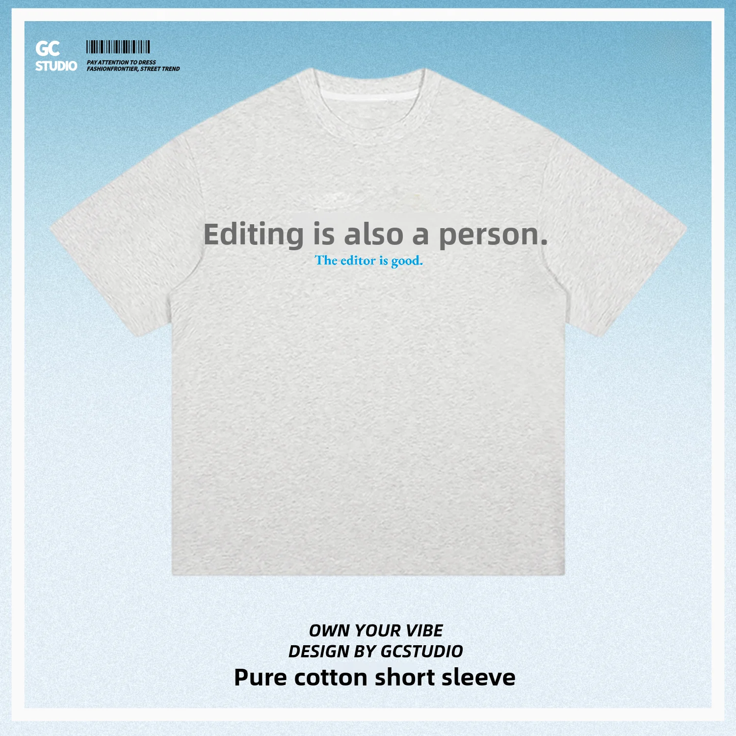 Comfortable Breathable Summer T-Shirt Casual Leisure Creative Text Design for Daily Work Commuting Cotton Short Sleeve