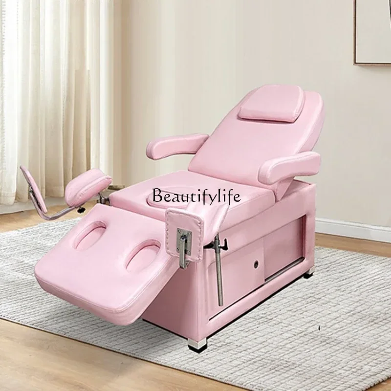 

Electric Private Gynecological Examining Table Care Washing Bed