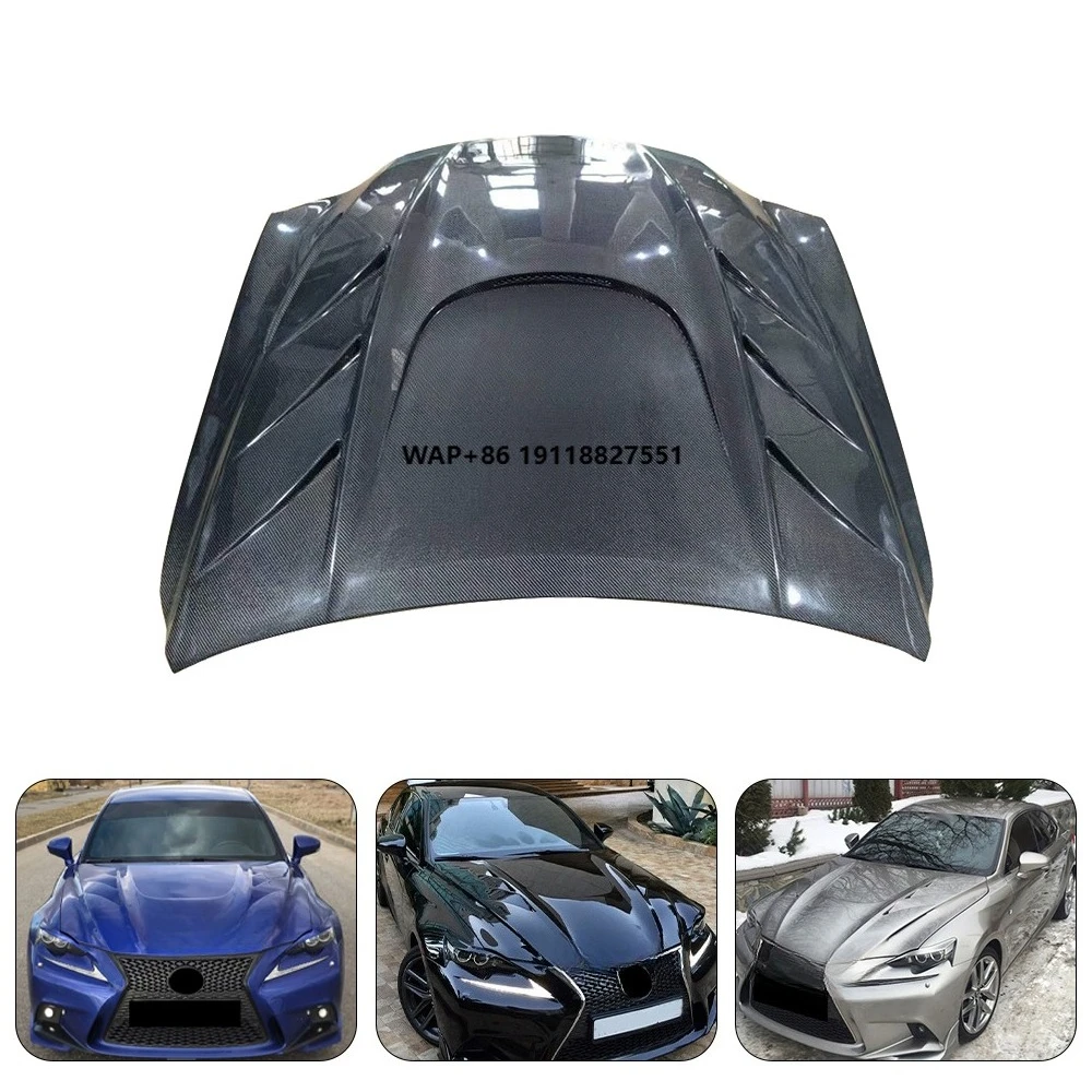 

SKOUIO-V8 Car Body Kit Engine Cover Front Engine Hood Bonnet for IS300 2013-2019