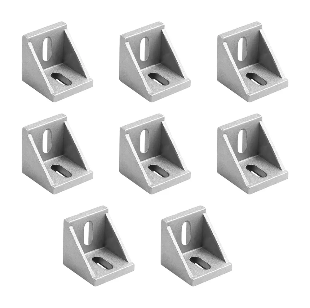 

4545 Series Aluminum Profile Connector Set T-Slot L Bracket Corner Aluminum Alloy Extrusion Accessories for DIY Projects