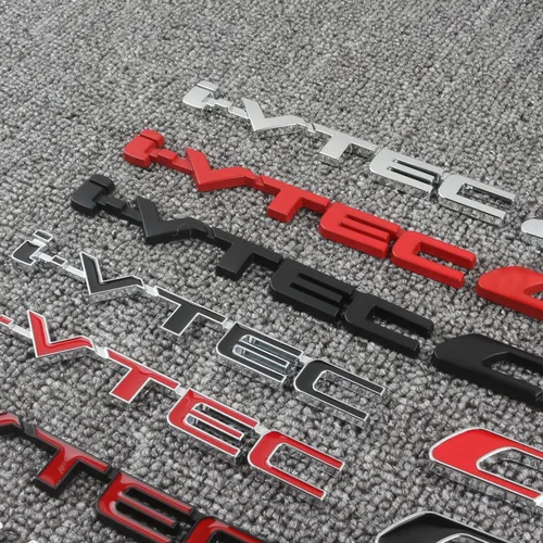 Imagen 2 del producto 1X 3D VTEC iVTEC emblema de Metal insignia calcomanías pegatina de coche para Honda cb400 i-VTEC vfr800 cb750 Civic Accord Odyssey Spirior CRV SUV