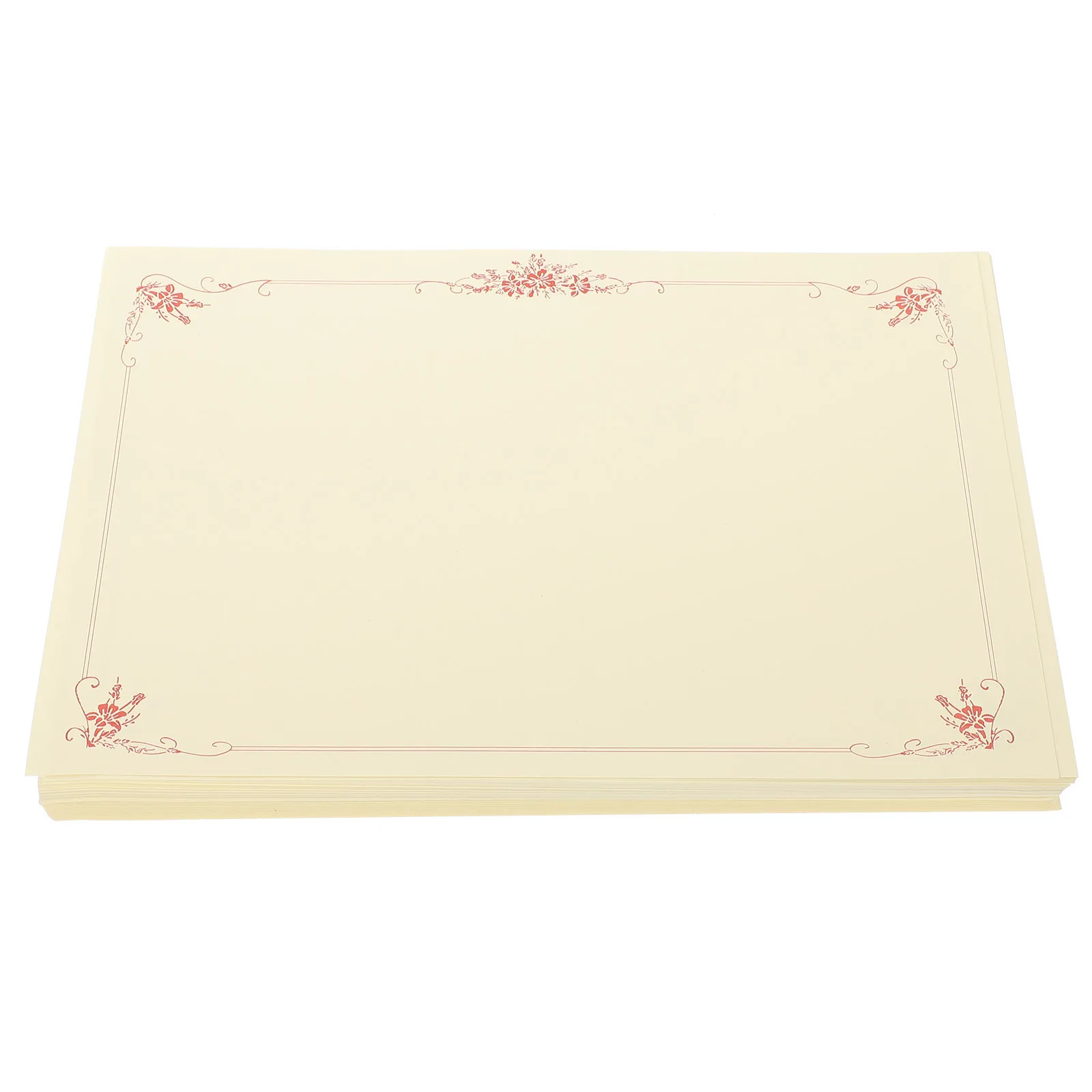 100 шт. пустая бумага для диплома, листы чести, школьный офис, бумага для печати, пустой сертификат, бумага для диплома