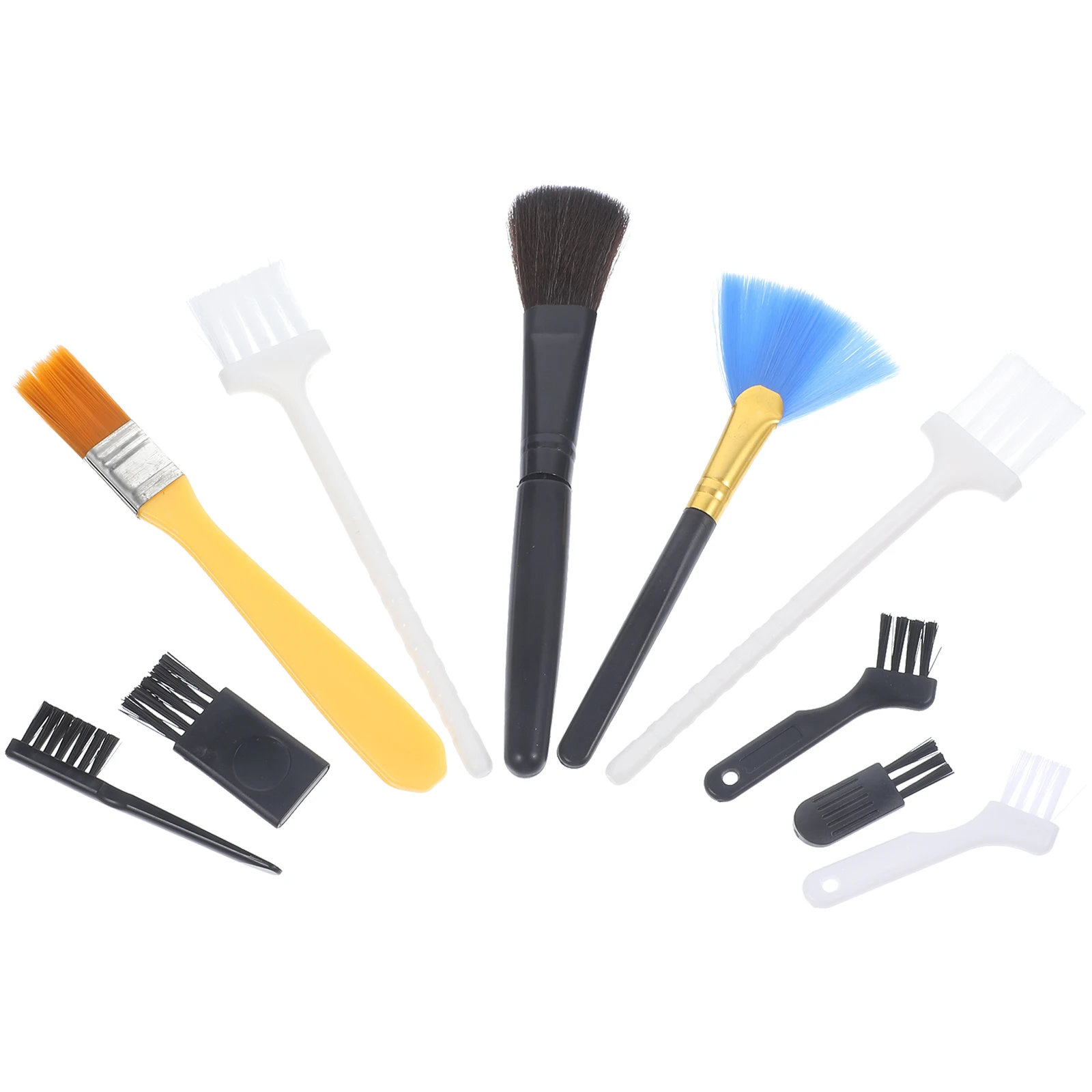 

10pcs Cleaning Brush Computer Keyboard Phone Camera Dust Removal Tools Small Size Easy to Carry Office Bedroom Internet