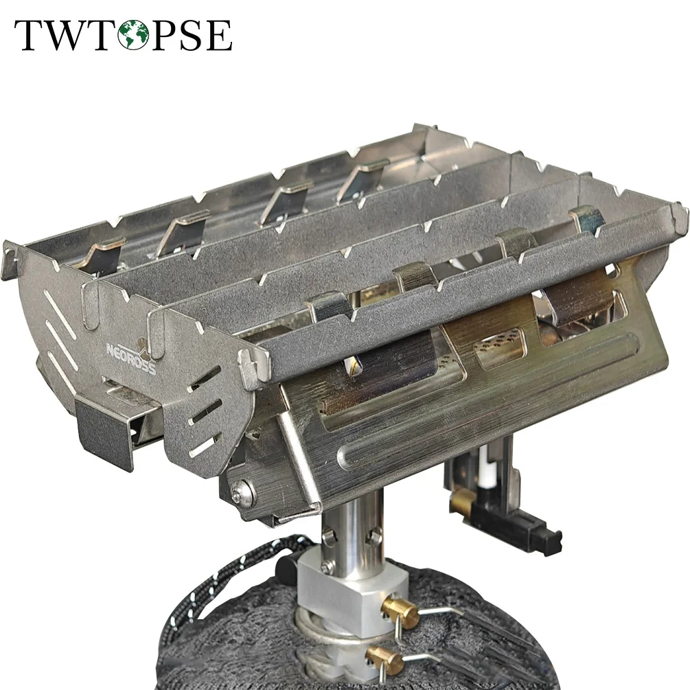

TWTOPSE аксессуары для головы печи для Snowpeak GS150 титановый кронштейн для лобового стекла ультра легкий портативный кемпинг на открытом воздухе